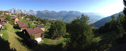 View from the chalet