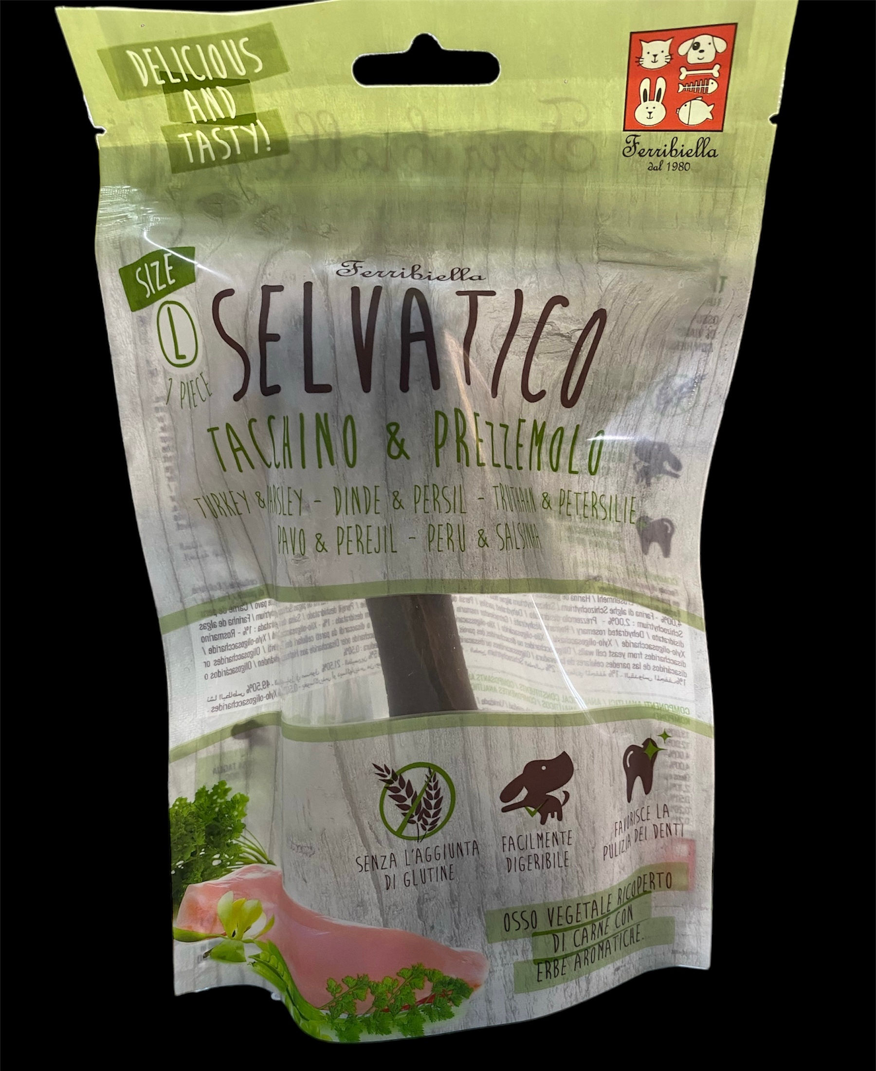 Selvatico tacchino e prezzemolo 