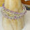 Thumbnail: Light amethyst and sterling silver bracelet collection