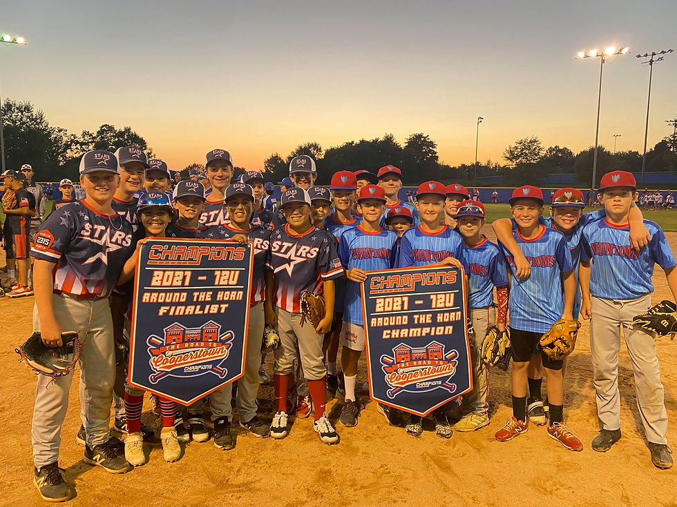 12U Around the Horn Winners