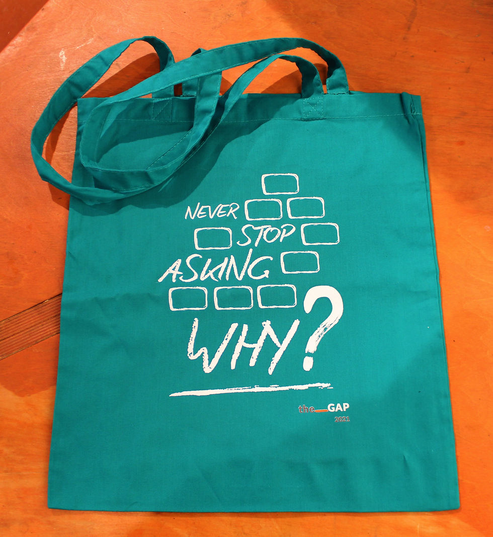 Thumbnail: Tote Bag - Never Stop Asking Why?