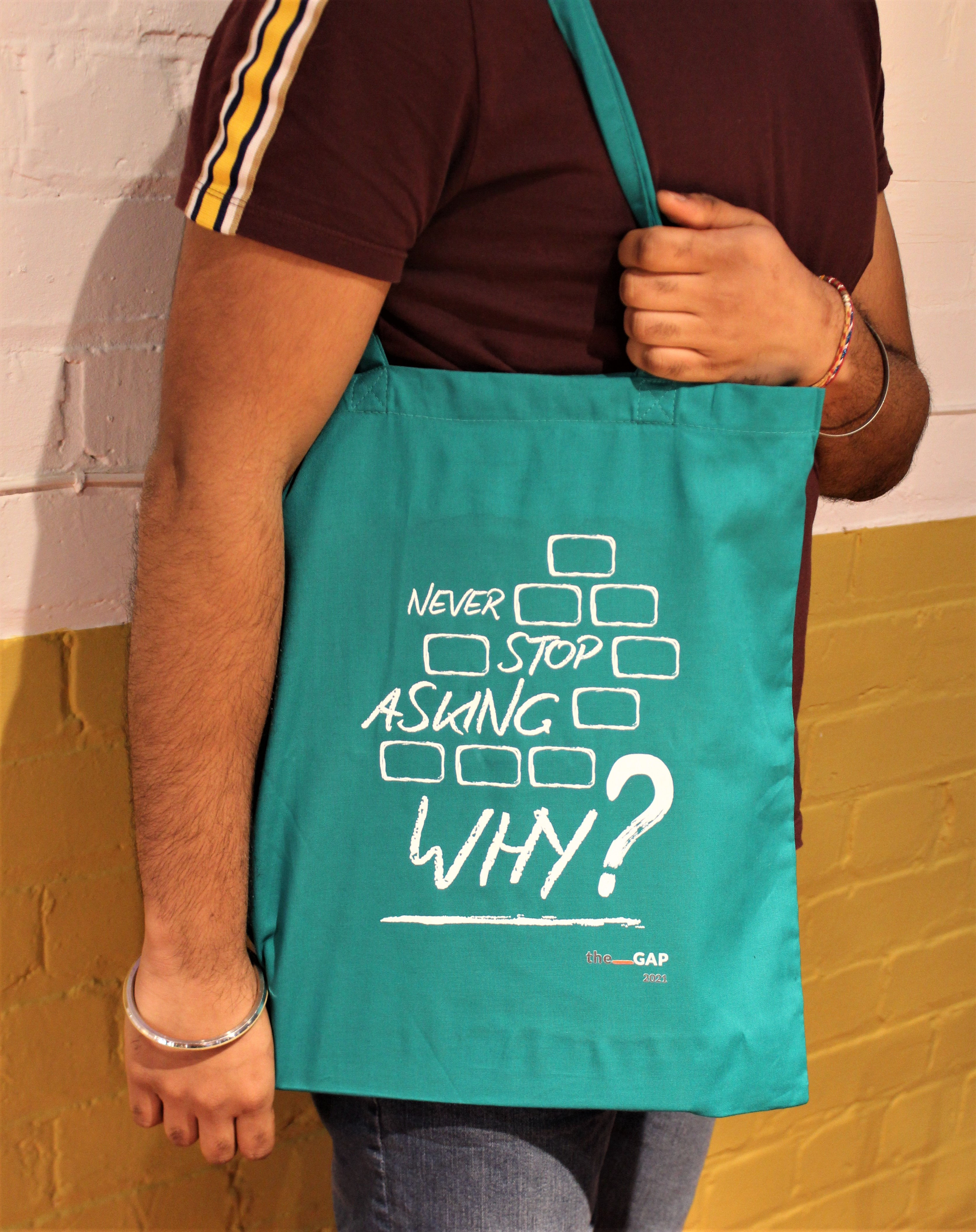 Tote Bag - Never Stop Asking Why?