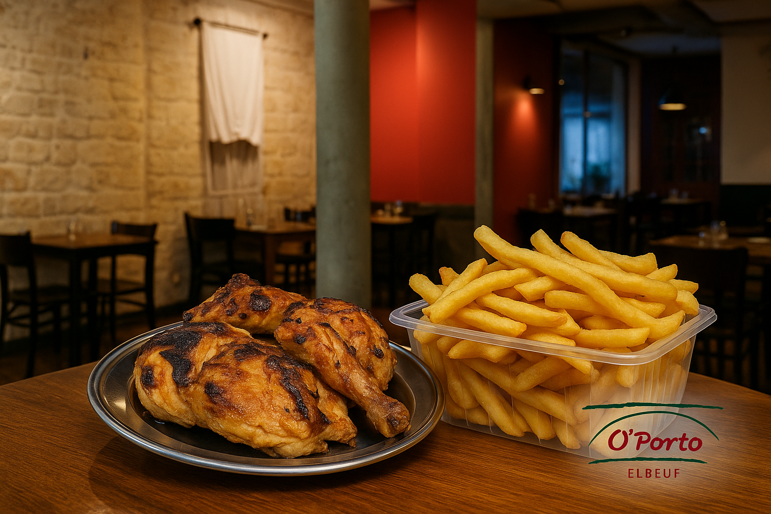 Arranged Food and Objects