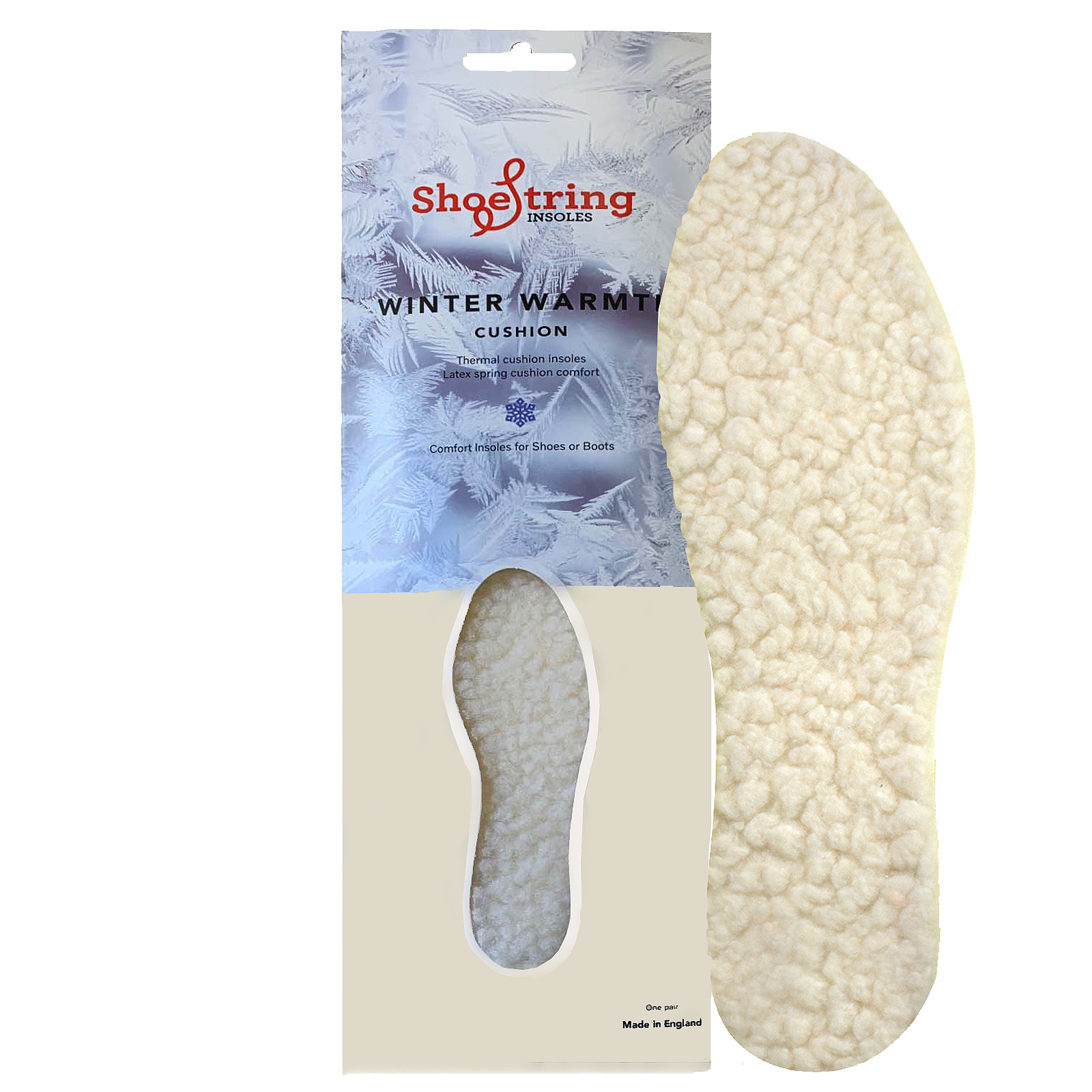ShoeString Cut to Size Insoles Fleece