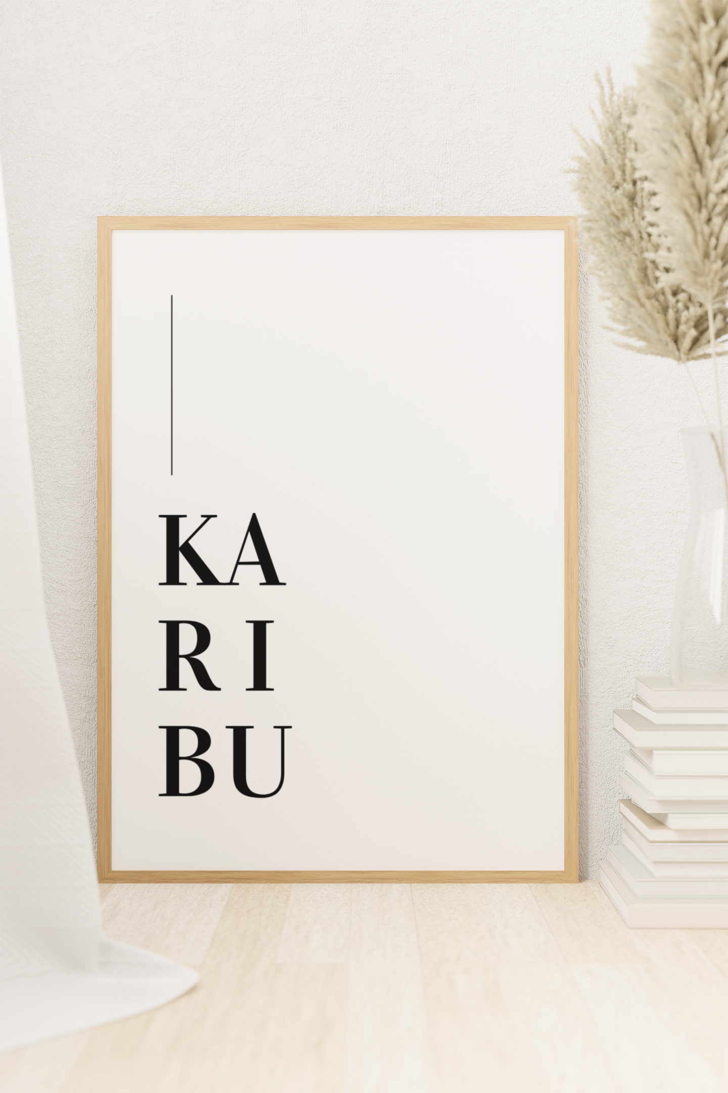 Affiche - "Karibu"