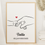 Miniature : Affiche personnalisée - Naissance