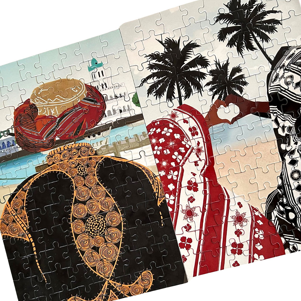 Miniature : Puzzle 100 Pièces (39cm x 26cm) - Homme en Draguila