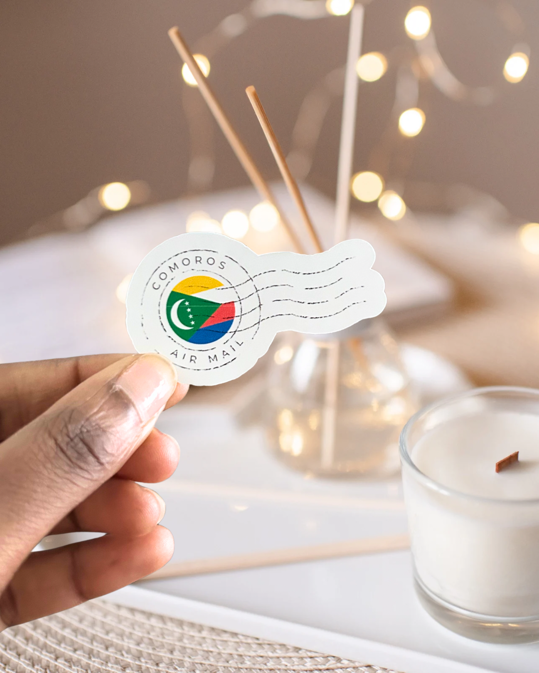 Sticker - Timbre Comores 🇰🇲