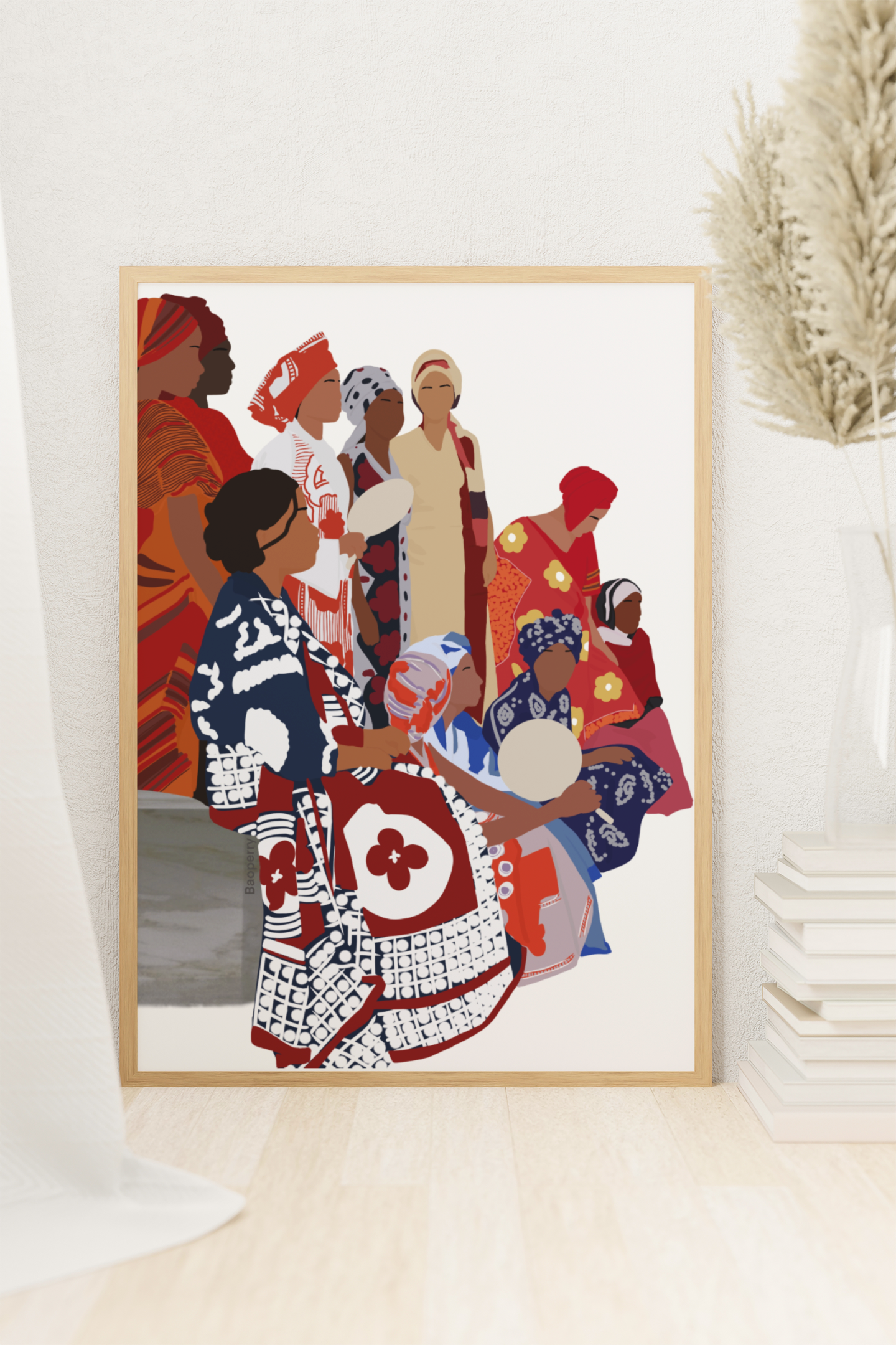 Affiche - Groupe de Femmes