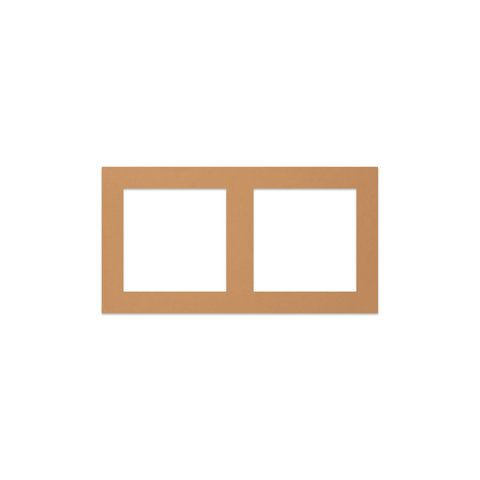 Thumbnail: Linoleum vierkante afdekraam series, leather