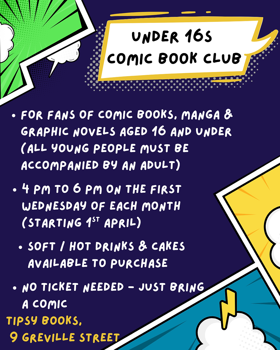 Comic Book Club 16's & Under