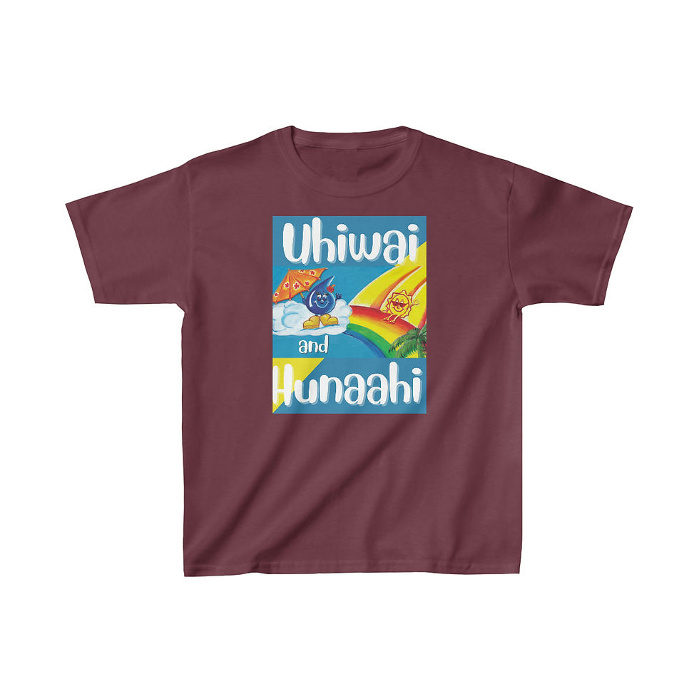 Thumbnail: Uhiwai and Hunaahi Kids Heavy Cotton™ Tee