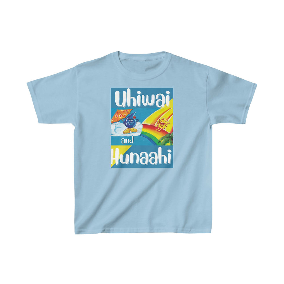 Thumbnail: Uhiwai and Hunaahi Kids Heavy Cotton™ Tee