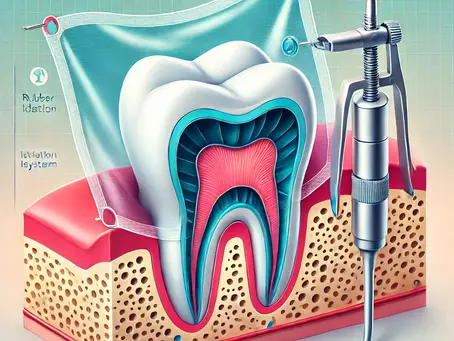 根管治療成功に必要なこと ラバーダム防湿(無菌的処置)
