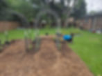 Planting out a turnkey style in-ground bed