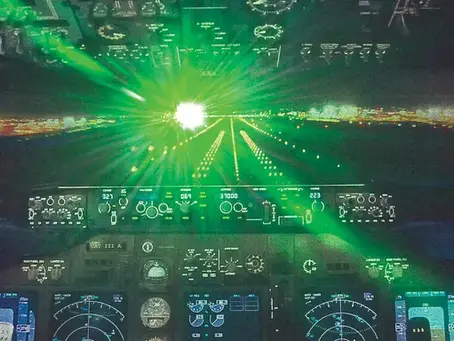 Don't Point Lasers at Aircraft - Even in New Jersey!