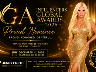 Influencers Global Awards Jenny Forth