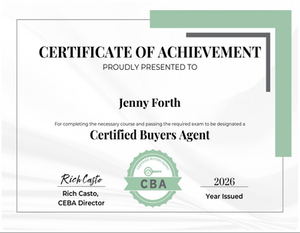 Jenny Forth Certified Buyers Agent