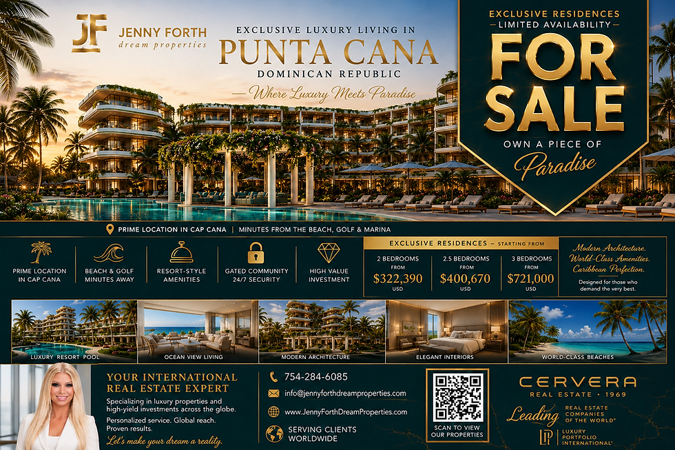 jenny forth Punta Cana Investment