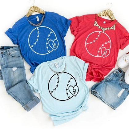 Snag these Custom Baseball Tees for under $20 + Free Shipping