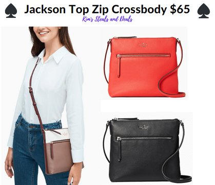 Kate Spade Jackson Top Zip Crossbody is just $65 (Reg $279)