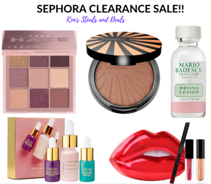 Sephora just dropped a ton of new inventory in their clearance section!!!