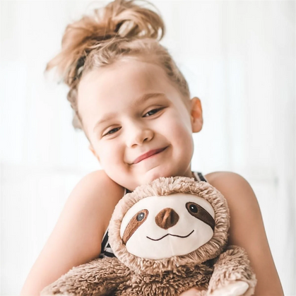 These heatable soft bears smell like lavender to help your littles sleep. Marked down and ship free!