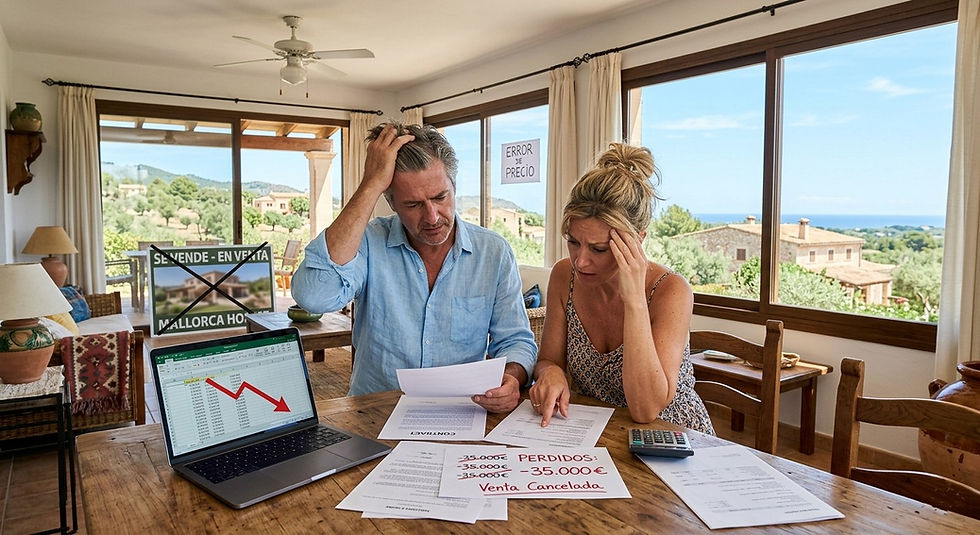Strategische Fehler beim Immobilienverkauf auf Mallorca, die Eigentümer viel Geld kosten können