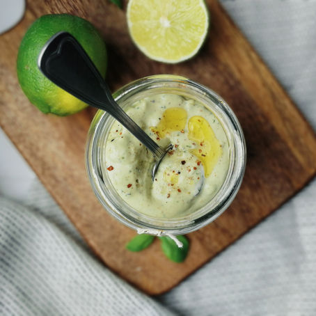 Sauce Vegan Avocat & Basilic