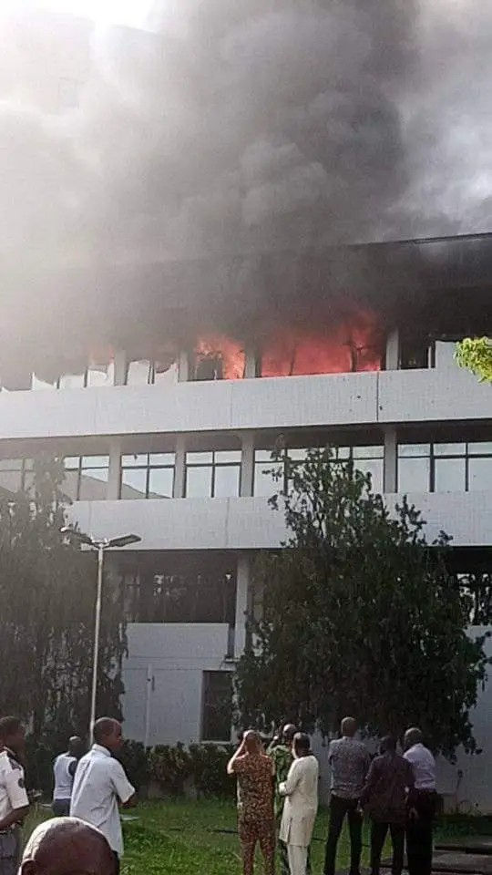 Happening now:
Supreme Court building on fire.