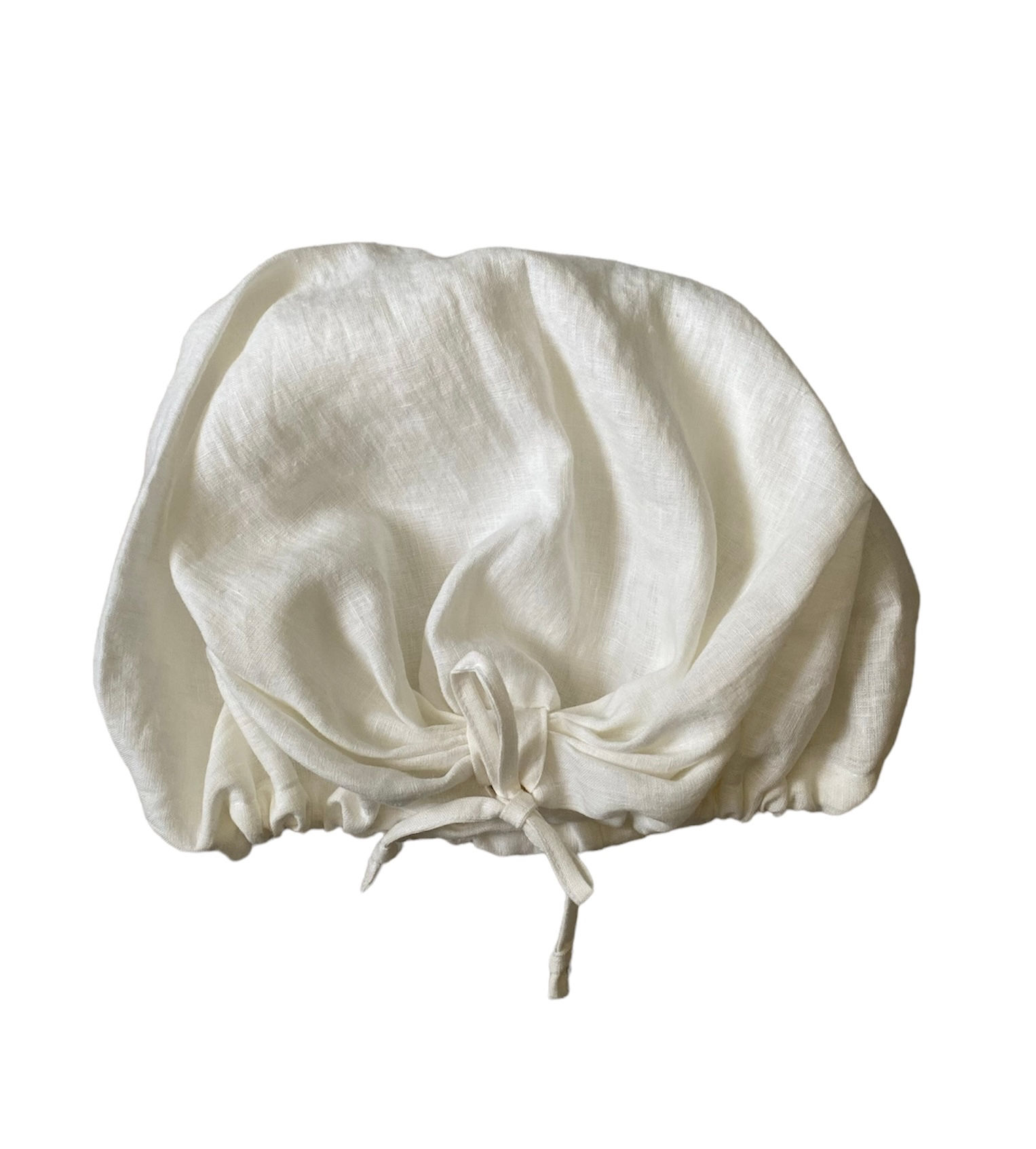 Soft Linen Sleeping Bonnet Large size