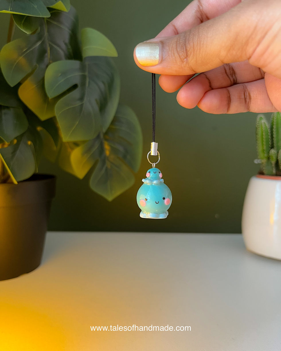 Thumbnail: Mama & Baby Octopus Charm