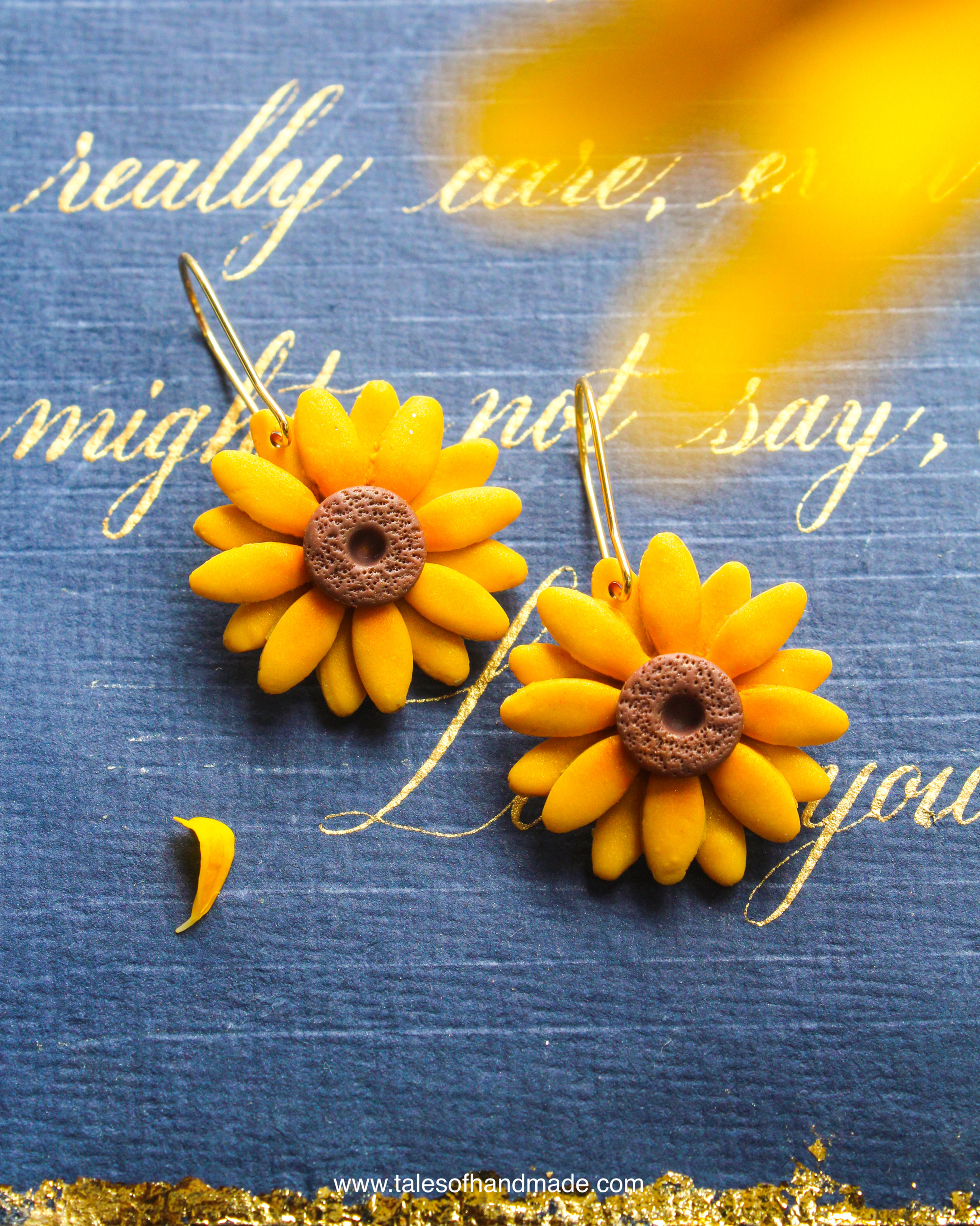Sunflower Earrings