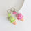 Thumbnail: Cute strawberry and pistachio crochet ice cream keychains side by side, perfect gift idea