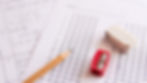 A SAT exam sheet