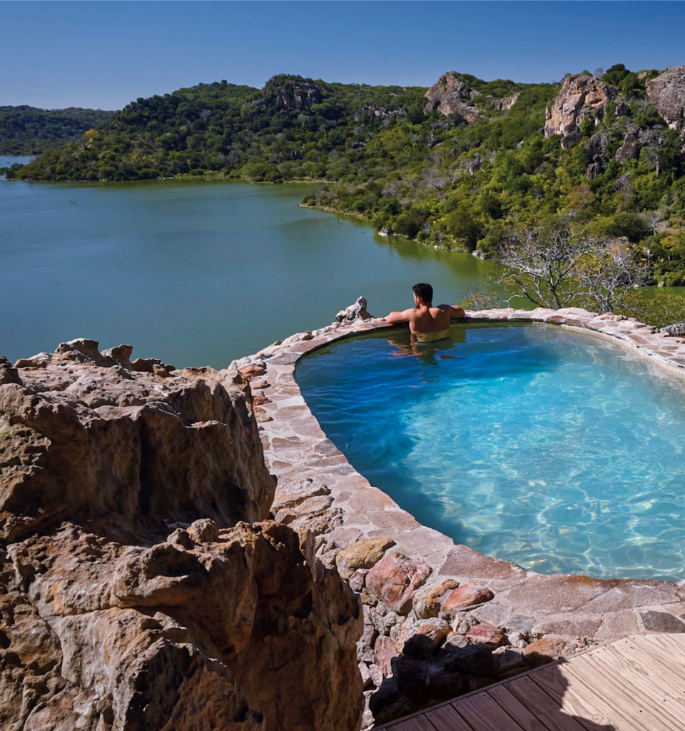 Malilangwe House pool