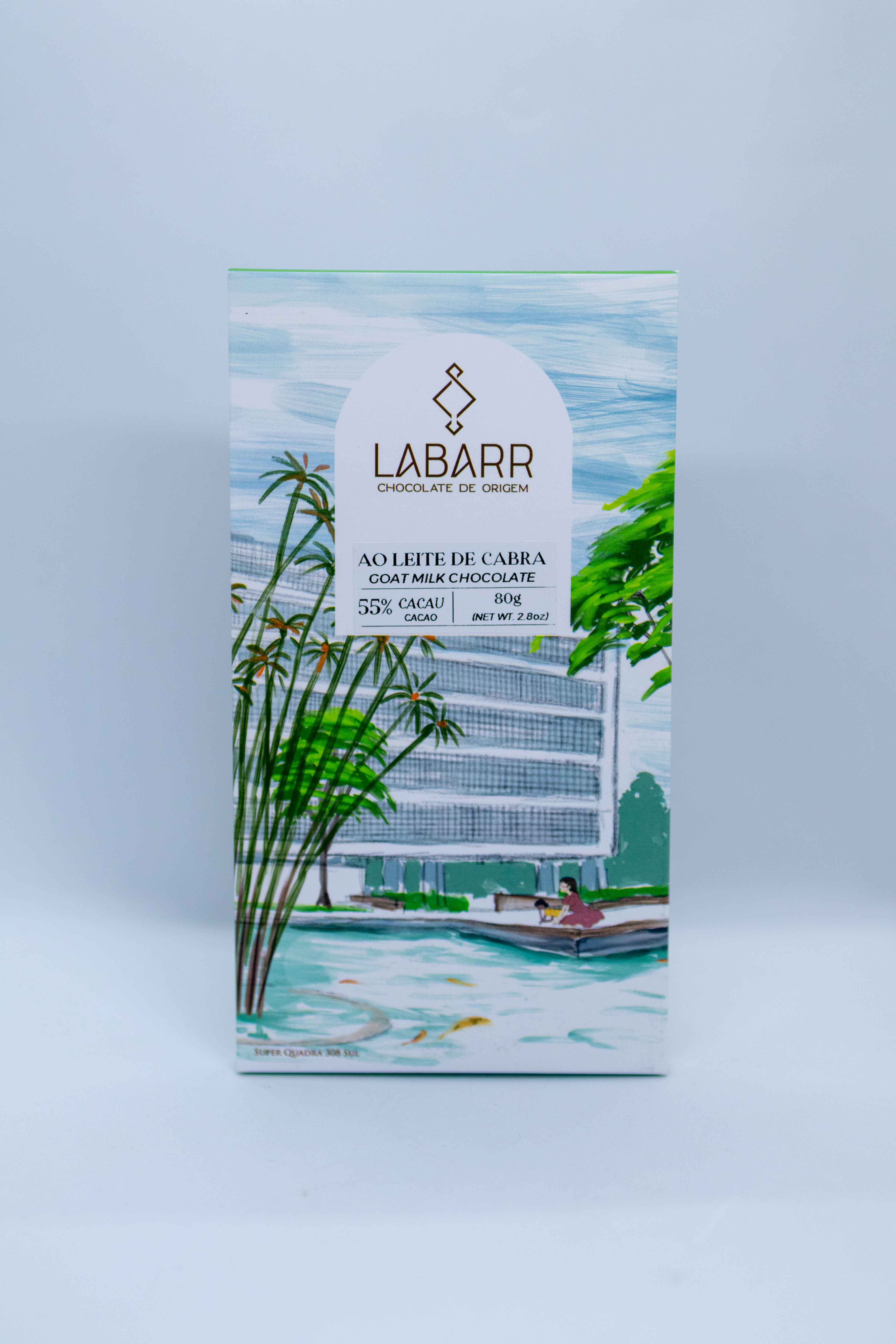 55% Cacao - Con Leche de Cabra (80 g)