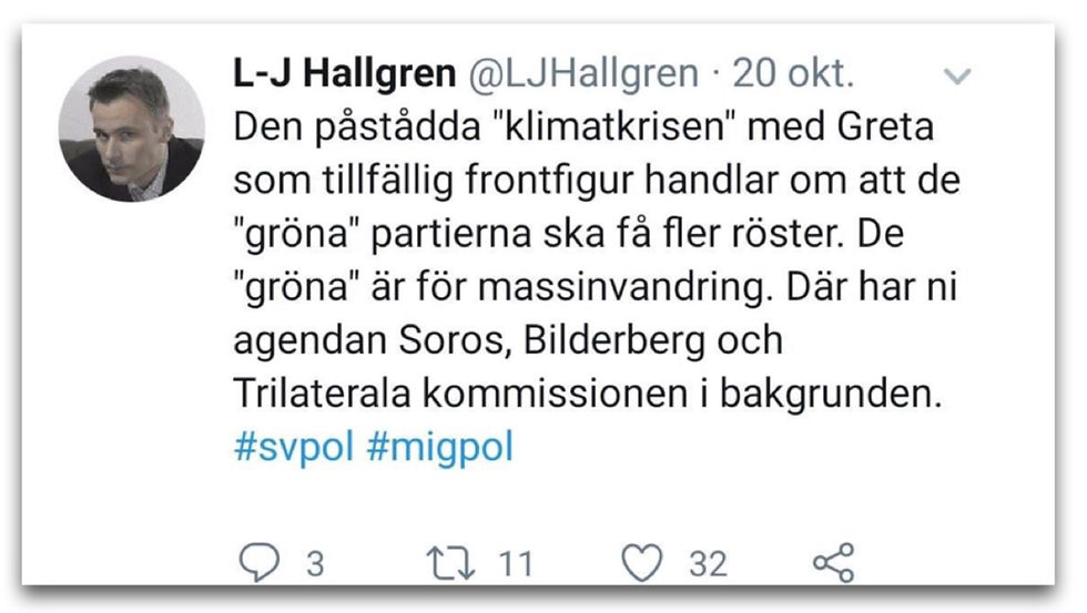 tweet av LJHallgren