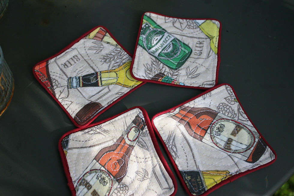Miniature : Dessous de verre - lot de 4