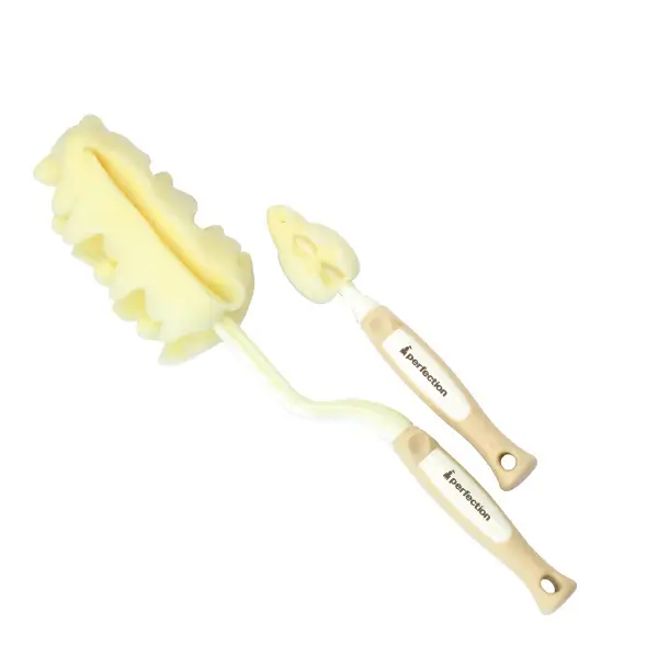 Jaco Perfection 旋轉式奶瓶奶嘴刷套裝(極細海綿)