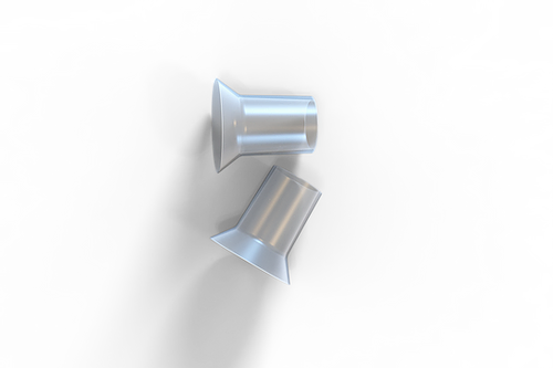 Silicone Little Breast Shield 1 pair小喇叭