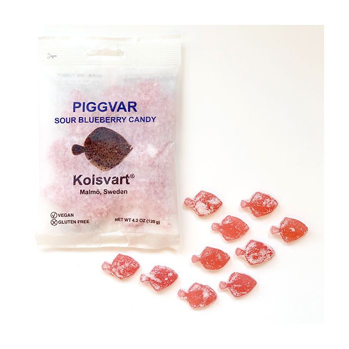 Thumbnail: Kolsvart Swedish Candy Fish - 4.2 oz - Gluten & Vegan Free