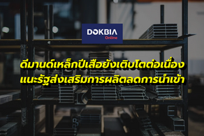 ดีมานด์เหล็กปีเสือยังเติบโตต่อเนื่อง แนะรัฐส่งเสริมการผลิตลดการนำเข้า