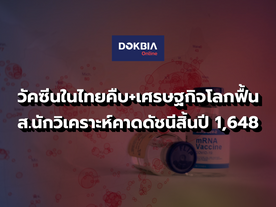 วัคซีนในไทยคืบ+เศรษฐกิจโลกฟื้น....ส.นักวิเคราะห์คาดดัชนีสิ้นปี 1,648