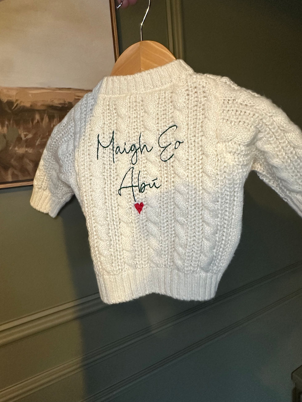 Thumbnail: Mayo Abú Cream Cable Knit Baby Bundle