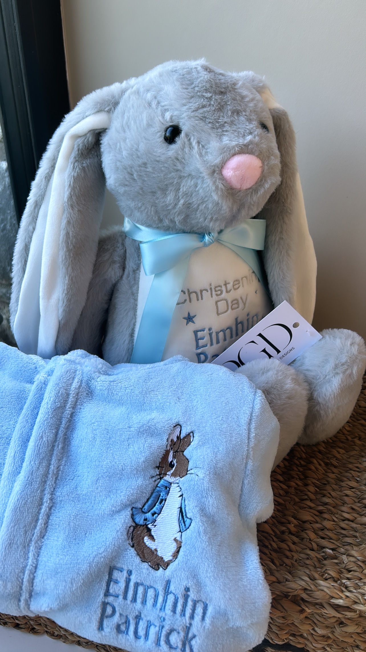 Christening Bunny Bundle