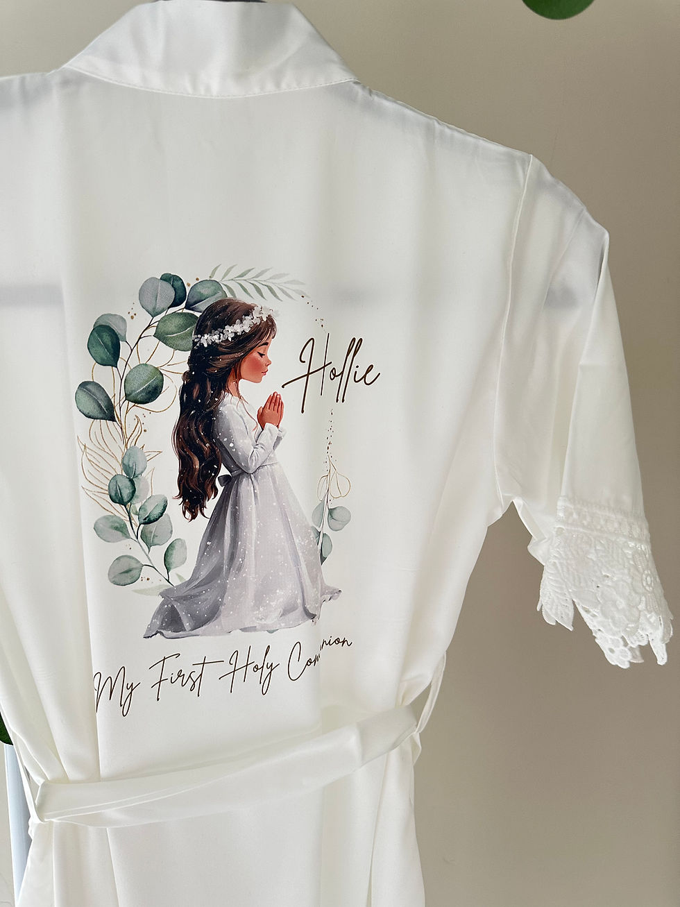 Thumbnail: Communion/Confirmation Lace Edge Robe
