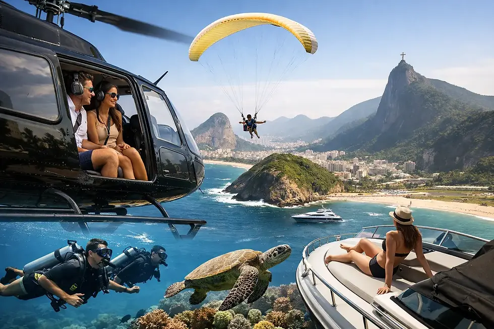 Luxury Adventure Activities Rio Worth Booking