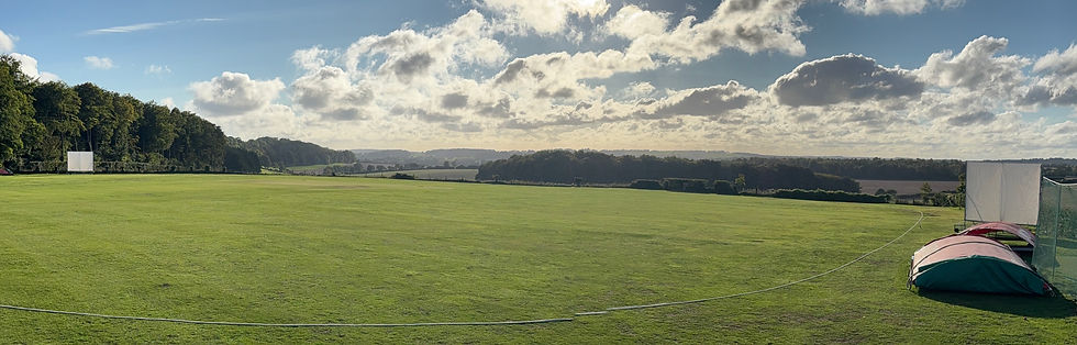 The end of the season at Broadhalfpenny Down