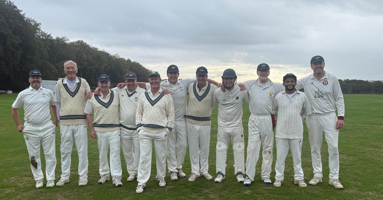 Brigands XI for the last game of the season
